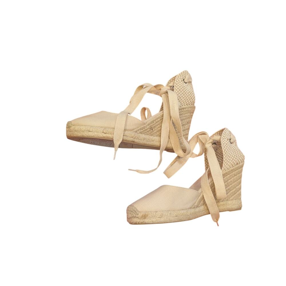 NWOB Soludos The Marseille Platform Wedge Espadrille Size Women's 7.5 - Picture 4 of 10